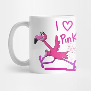 I love Pink! Mug